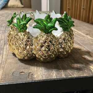 Bath & Body Works Shiny 🍍Pineapple Candle Holder